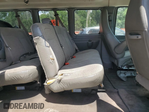 2017 Chevrolet Express Passenger LT with VIN 1GAZGPFG2H1180404, listed as a Copart auction lot 56962715 with 89,706 mi miles and Salvage title. Bid and sale history available at DreamBid. Image 11.