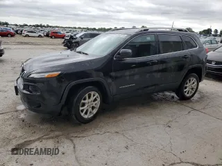 2018 Jeep Cherokee Latitude with VIN 1C4PJLCB5JD595996, listed as a Copart auction lot 57868775 with 135,431 mi miles and Salvage title. Bid and sale history available at DreamBid. Image 1.