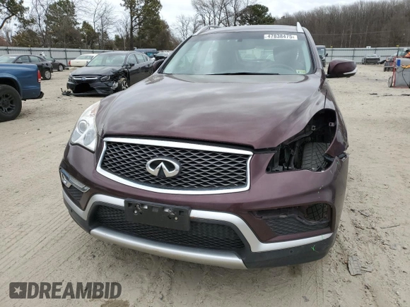 2017 Infiniti QX50 z VIN JN1BJ0RR8HM413623, wystawiony jako Copart lot #47838475 z przebiegiem 50 599 mil mil oraz Szkoda całkowita • Salvage title. Historia ofert i sprzedaży dostępna na DreamBid. Obrazek 5.