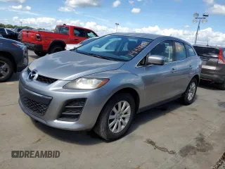 2010 Mazda CX-7 SV with VIN JM3ER2W51A0342091, listed as a Copart auction lot 74478784 with 0 mi miles and Salvage Title. Bid and sale history available at carsss.com. Image 1.
