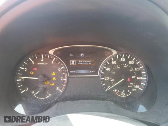 2017 Nissan Altima SR with VIN 1N4BL3AP5HC193243, listed as a Copart auction lot 48028635 with 140,109 mi miles and Clean title. Bid and sale history available at DreamBid. Image 9.
