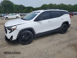 2020 GMC Terrain SLE z VIN 3GKALMEV8LL139327, wystawiony jako Copart lot #57036415 z przebiegiem 61 130 mil mil oraz Szkoda całkowita • Salvage title. Historia ofert i sprzedaży dostępna na DreamBid. Obrazek 1.