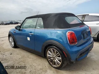 2022 MINI Convertible Cooper S z VIN WMW43DL03N3N64966, wystawiony jako Copart lot #74749364 z przebiegiem Nie podano mil oraz Nie do naprawy • Non repairable. Historia ofert i sprzedaży dostępna na DreamBid. Obrazek 2.