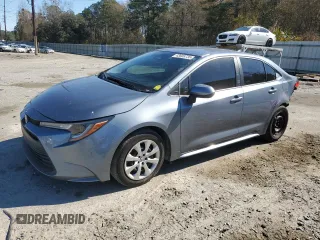 2023 Toyota Corolla LE with VIN JTDB4MEE1P3009369, listed as a Copart auction lot 43608735 with 52,551 mi miles and Salvage Title. Bid and sale history available at carsss.com. Image 1.