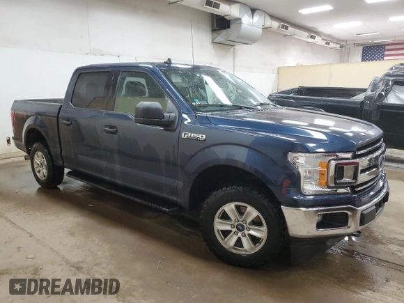 2020 Ford F-150 XL with VIN 1FTEW1EP5LKE47173, listed as a Copart auction lot 54447885 with 210,764 mi miles and Clean Title. Bid and sale history available at carsss.com. Image 4.