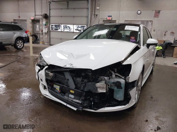 2016 Audi A3 e-tron Premium Plus with VIN WAUTPBFF2GA100666, listed as a IAAI auction lot 41315165 with 98,549 mi miles. Bid and sale history available at carsss.com. Image 6.