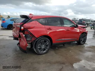 2024 Acura RDX w/A-Spec Package with VIN 5J8TC2H67RL018209, listed as a Copart auction lot 80133514 with 11,323 mi miles and Salvage Title. Bid and sale history available at carsss.com. Image 3.