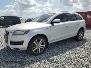 2013 Audi Q7 3.0T Premium Plus with VIN WA1LGAFE6DD001857, listed as a Copart auction lot 51815805 with 105,353 mi miles and Clean Title. Bid and sale history available at carsss.com. Image 1.