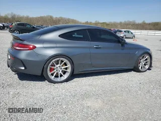 2017 Mercedes-Benz C 63 S AMG with VIN WDDWJ8HB0HF504414, listed as a Copart auction lot 50409255 with Not Provided miles and Salvage Title. Bid and sale history available at carsss.com. Image 3.