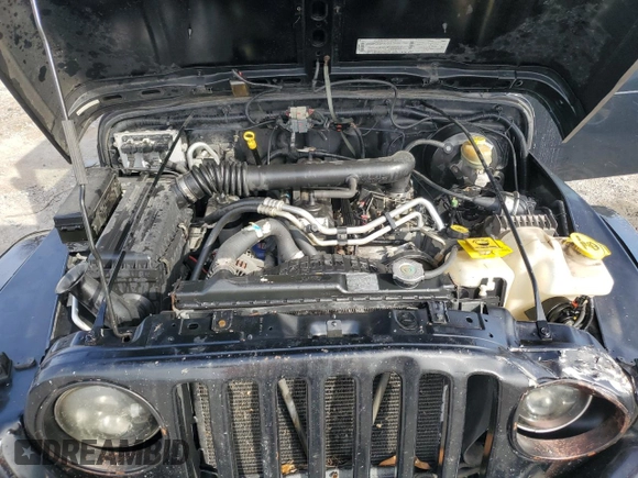 2003 Jeep Wrangler X with VIN 1J4FA39S93P366008, listed as a Copart auction lot 80715724 with 97,514 mi miles and Salvage Title. Bid and sale history available at carsss.com. Image 11.