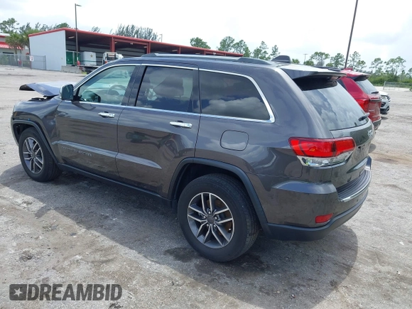 2020 Jeep Grand Cherokee Limited with VIN 1C4RJEBG1LC265105, listed as a IAAI auction lot 42485989 with 130,726 mi miles and . Bid and sale history available at DreamBid. Image 3.