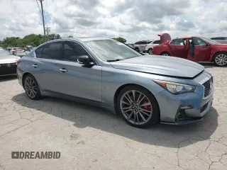 2018 Infiniti Q50 Red Sport 400 с VIN JN1FV7AP8JM460374, выставлен на аукционе Copart как лот 59115205 с пробегом 174 977 миль миль и Чистый • Clean title. История ставок и продаж доступна на DreamBid. Изображение 4.