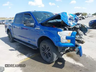 2017 Ford F-150 XL with VIN 1FTEW1CPXHKD16430, listed as a IAAI auction lot 41837478 with 117,511 mi miles. Bid and sale history available at carsss.com. Image 1.