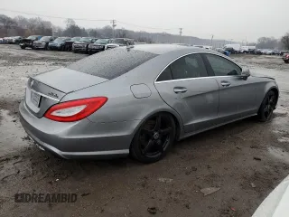 2013 Mercedes-Benz CLS-Class CLS 550 with VIN WDDLJ7DB0DA062213, listed as a Copart auction lot 77785593 with 77,395 mi miles and Salvage Title. Bid and sale history available at carsss.com. Image 3.