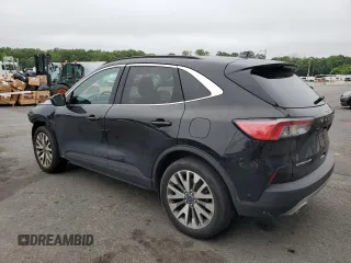2021 Ford Escape Titanium with VIN 1FMCU9J97MUA58524, listed as a Copart auction lot 61045765 with 91,575 mi miles and Clean title. Bid and sale history available at DreamBid. Image 2.