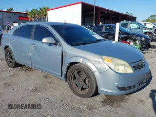 2007 Saturn Aura XE with VIN 1G8ZS57N57F143186, listed as a IAAI auction lot 42041348 with 196,437 mi miles. Bid and sale history available at carsss.com. Image 1.