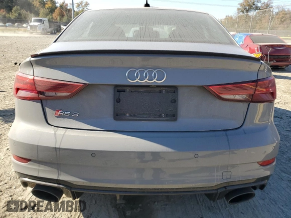 2019 Audi RS 3 with VIN WUABWGFF8KA907686, listed as a Copart auction lot 75947394 with 50,794 mi miles and Salvage title. Bid and sale history available at DreamBid. Image 6.