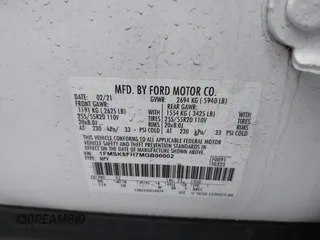 2021 Ford Explorer Limited with VIN 1FMSK8FH7MGB06002, listed as a IAAI auction lot 41452075 with 79,105 mi miles. Bid and sale history available at carsss.com. Image 9.