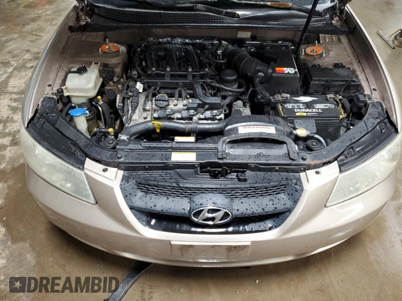 2006 Hyundai Sonata GLS with VIN 5NPEU46F36H108976, listed as a Copart auction lot 51104495 with 166,488 mi miles and Salvage Title. Bid and sale history available at DreamBid. Image 11.