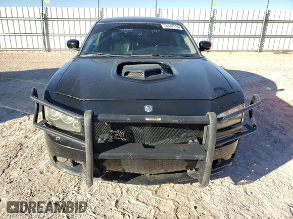 2007 Dodge Charger SRT-8 with VIN 2B3KA73WX7H709265, listed as a Copart auction lot 78547114 with 82,130 mi miles and Salvage Title. Bid and sale history available at DreamBid. Image 5.