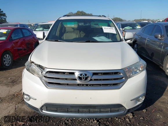 2012 Toyota Highlander Limited with VIN 5TDYK3EHXCS066361, listed as a IAAI auction lot 41479998 with 161,592 mi miles and . Bid and sale history available at DreamBid. Image 12.