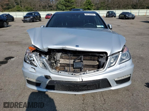 2010 Mercedes-Benz E 63 AMG with VIN WDDHF7HBXAA149436, listed as a Copart auction lot 68736984 with 112,176 mi miles and Salvage title. Bid and sale history available at DreamBid. Image 5.