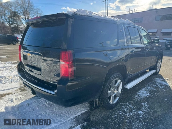2019 Chevrolet Suburban Premier with VIN 1GNSKJKC3KR183500, listed as a Copart auction lot 45542635 with 253,160 mi miles and Clean Title. Bid and sale history available at DreamBid. Image 4.