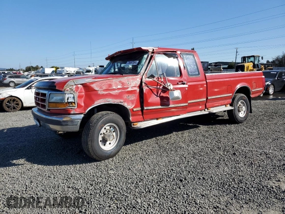 1994 Ford F-250 with VIN 1FTHX26F1RKB09056, listed as a Copart auction lot 73497694 with 0 mi miles and Salvage Title. Bid and sale history available at carsss.com. Image 1.