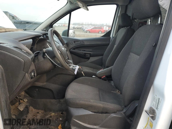 2018 Ford Transit Connect XL with VIN NM0LE7E75J1357681, listed as a Copart auction lot 82233674 with 90,725 mi miles and Salvage title. Bid and sale history available at DreamBid. Image 7.