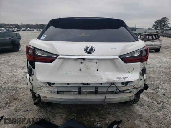 2018 Lexus RX with VIN 2T2ZZMCA3JC115591, listed as a Copart auction lot 42944285 with 73,037 mi miles and Salvage Title. Bid and sale history available at carsss.com. Image 6.