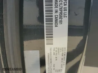 2023 Chrysler Pacifica Hybrid Touring L with VIN 2C4RC1L7XPR592181, listed as a Copart auction lot 52144505 with 45,770 mi miles and Salvage Title. Bid and sale history available at carsss.com. Image 14.