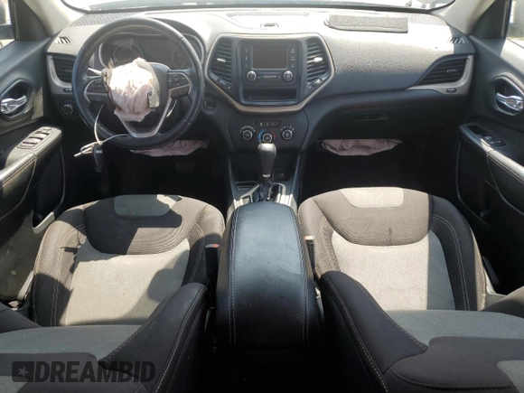 2016 Jeep Cherokee Altitude with VIN 1C4PJLAB5GW355332, listed as a Copart auction lot 55952555 with Not provided miles and Salvage title. Bid and sale history available at DreamBid. Image 8.