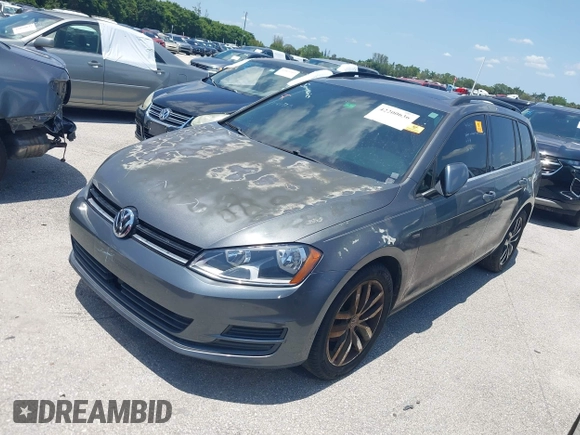 2016 Volkswagen Golf TSI S with VIN 3VWC17AU4GM520968, listed as a IAAI auction lot 42200636 with 95,521 mi miles and . Bid and sale history available at DreamBid. Image 2.