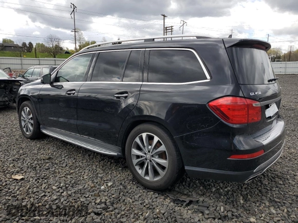 2015 Mercedes-Benz GL with VIN 4JGDF6EEXFA619128, listed as a Copart auction lot 49238374 with Not Provided miles. Bid and sale history available at carsss.com. Image 2.