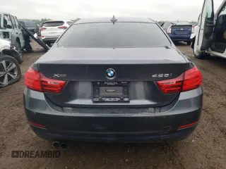 2016 BMW 4 Series 428i xDrive with VIN WBA3N9C50GK249856, listed as a Copart auction lot 57449925 with 87,532 mi miles and Salvage title. Bid and sale history available at DreamBid. Image 6.