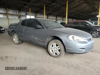 2006 Chevrolet Monte Carlo LT 3.9L with VIN 2G1WK151969281637, listed as a Copart auction lot 44020635 with 186,416 mi miles and Salvage Title. Bid and sale history available at carsss.com. Image 4.