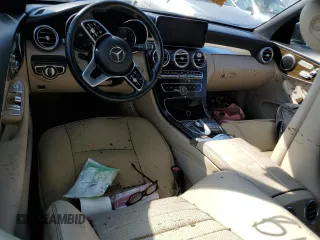 2019 Mercedes-Benz C 300 with VIN WDDWK8DB5KF828632, listed as a Copart auction lot 73855794 with Not Provided miles and Non Repairable. Bid and sale history available at carsss.com. Image 8.