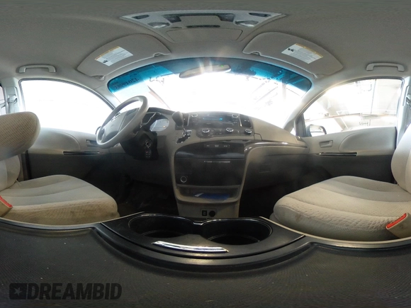 2012 Toyota Sienna LE AAS with VIN 5TDKK3DC9CS247320, listed as a IAAI auction lot 42049985 with 158,159 mi miles. Bid and sale history available at carsss.com. Image 18.