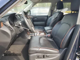 2018 Nissan Armada SV with VIN JN8AY2NC1J9553107, listed as a Copart auction lot 69493074 with 125,054 mi miles and Salvage Title. Bid and sale history available at carsss.com. Image 7.