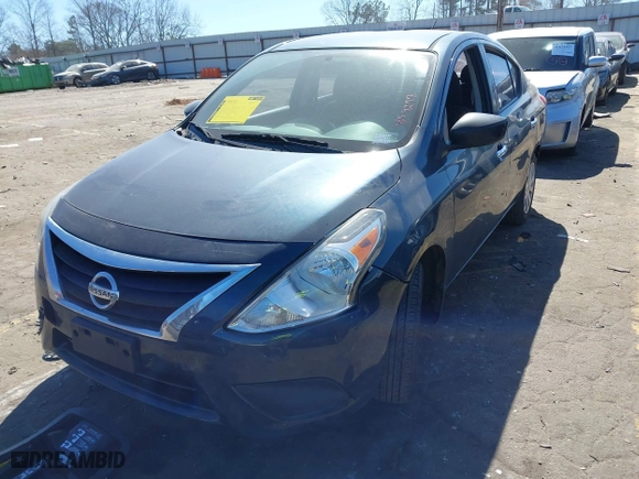 2016 Nissan Versa S with VIN 3N1CN7AP3GL859277, listed as a IAAI auction lot 41675521 with 142,578 mi miles. Bid and sale history available at carsss.com. Image 2.