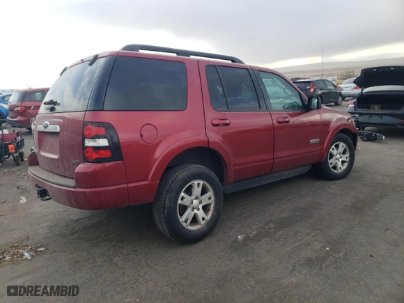 2008 Ford Explorer XLT with VIN 1FMEU73E08UA94861, listed as a Copart auction lot 44457015 with 152,586 mi miles and Salvage Title. Bid and sale history available at carsss.com. Image 3.