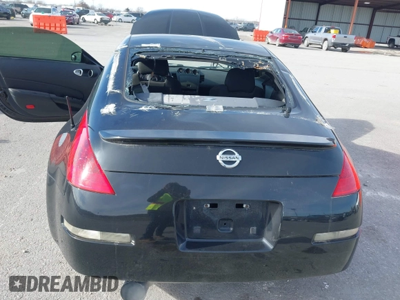2006 Nissan 350Z Grand Touring with VIN JN1AZ34D76M312202, listed as a IAAI auction lot 38335047 with 113,906 mi miles. Bid and sale history available at carsss.com. Image 6.
