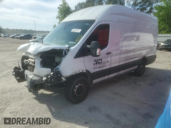 2020 Ford Transit Cargo with VIN 1FTBR3X83LKB79347, listed as a Copart auction lot 50538754 with 60,036 mi miles and Salvage Title. Bid and sale history available at DreamBid. Image 1.