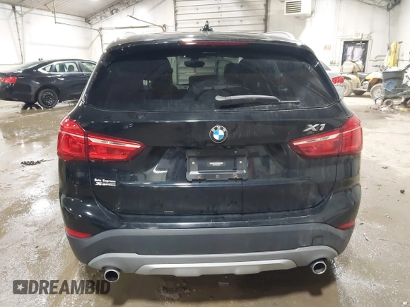 2018 BMW X1 xDrive28i with VIN WBXHT3C30J5K29383, listed as a IAAI auction lot 41503314 with 107,678 mi miles. Bid and sale history available at carsss.com. Image 16.