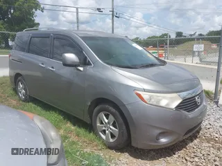 2013 Nissan Quest SV with VIN JN8AE2KP3D9067550, listed as a IAAI auction lot 42786227 with 224,655 mi miles and . Bid and sale history available at DreamBid. Image 1.