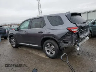 2025 Honda Pilot EX-L z VIN 5FNYG1H44SB040047, wystawiony jako Copart lot #43359925 z przebiegiem 4 896 mil mil oraz Szkoda całkowita • Salvage title. Historia ofert i sprzedaży dostępna na DreamBid. Obrazek 2.
