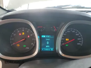 2015 Chevrolet Equinox LS with VIN 1GNALAEK4FZ124344, listed as a Copart auction lot 48676175 with 118,900 mi miles and Salvage Title. Bid and sale history available at DreamBid. Image 9.