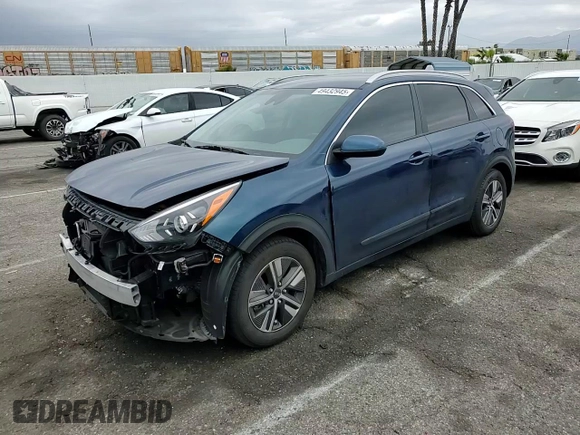 2020 Kia Niro LXS with VIN KNDCB3LC5L5377400, listed as a Copart auction lot 49432945 with 44,265 mi miles and Salvage Title. Bid and sale history available at carsss.com. Image 11.