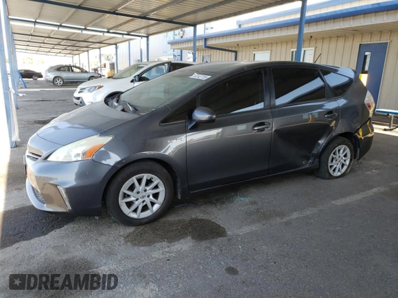 2014 Toyota Prius Two with VIN JTDZN3EU5E3320555, listed as a Copart auction lot 63342755 with 153,562 mi miles and Salvage title. Bid and sale history available at DreamBid. Image 1.