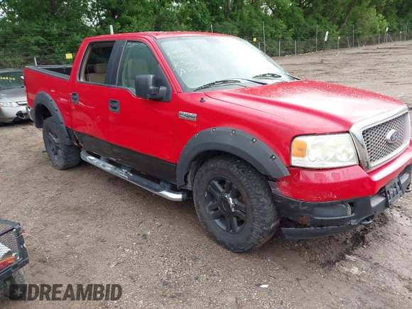 2005 Ford F-150 XLT z VIN 1FTPW14575FA50780, wystawiony jako IAAI lot #42338011 z przebiegiem 183 463 mil mil oraz . Historia ofert i sprzedaży dostępna na DreamBid. Obrazek 1.